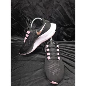 Nike Air Zoom Pegasus 37 Size 8 Women's Shoes Black Light Arctic Pink